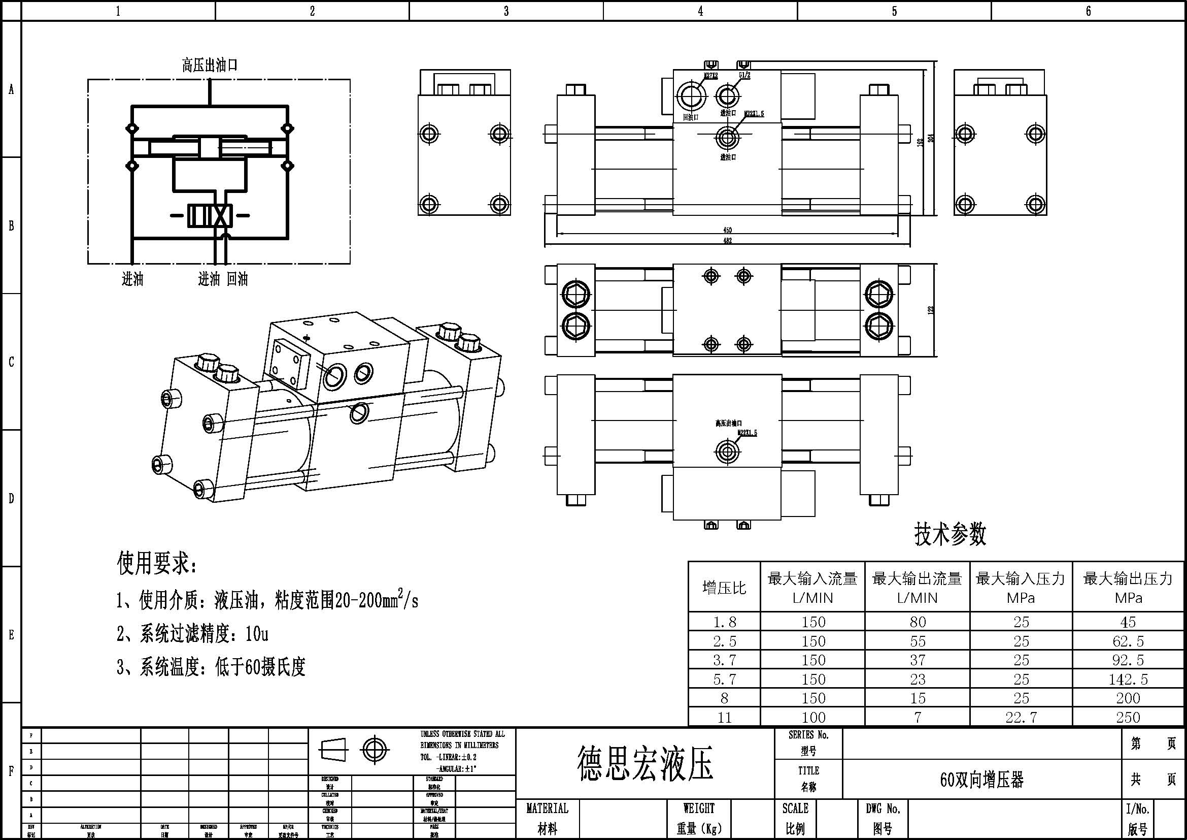 液壓增壓閥，液壓增壓器